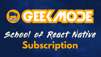 Product image for GeekMODE School of React Native Subscription