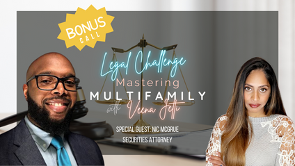 Product image for Extended Legal Q&A Session with Nic McGrue (REPLAY)