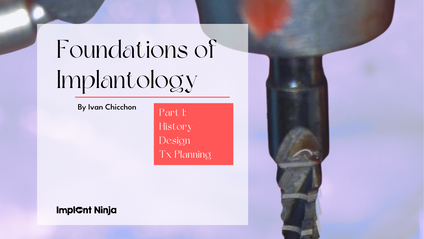 Product image for Foundations of Implantology Part 1