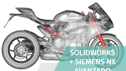 Product image for Técnico en Diseño Industrial Avanzado con SolidWorks y Siemens NX (900h)
