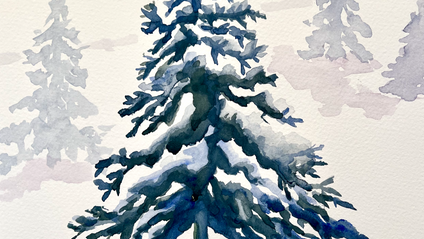 Product image for Winter Wonderland in Watercolor