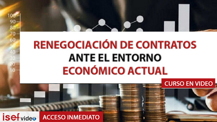 Product image for RENEGOCIACIÓN DE CONTRATOS ANTE EL ENTORNO ECONÓMICO ACTUAL