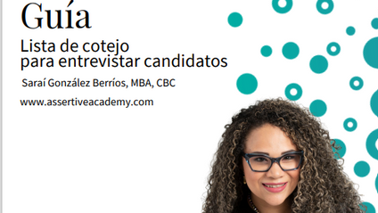 Product image for Guía Lista de Cotejo para Entrevistar Candidatos