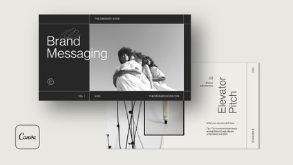 Product image for SIGNATURE | Brand Messaging Template