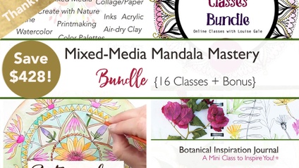 Product image for Mixed-Media Mandala Mastery