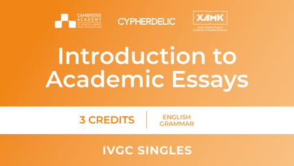 Product image for M20 | Introduction to Academic Essays