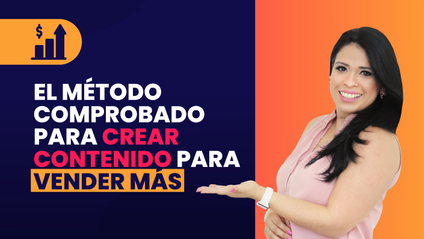 Product image for El Método comprobado para crear contenido para Vender