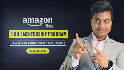 Product image for  Amazon FBA 1on1 Diamond Mentorship Program by Deepak Adhav