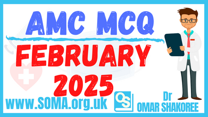 Product image for FEBRUARY 2025 LECTURE NOTES ON AMC MCQ RECALLS QUESTIONS