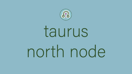 Product image for taurus north node