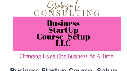 Product image for Business Start Up Course- Setup LLC Seminar PDF