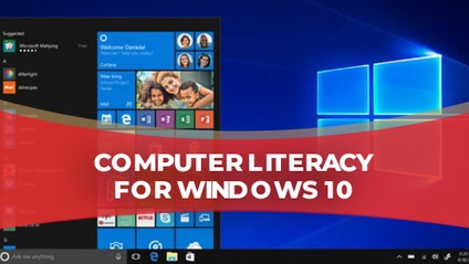 Product image for Computer Literacy for Windows 10