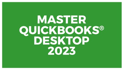 Product image for Master QuickBooks®️ Desktop 2023