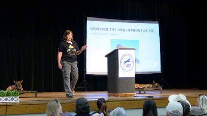 Product image for Janet Edwards "Working the Dog in Front of You"