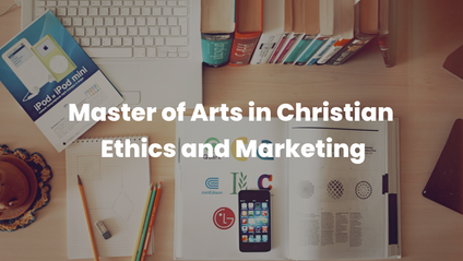 Product image for Master of Arts in Christian Ethics and Marketing