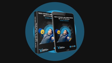 Product image for YOUTH STRENGTH AND CONDITIONING FOR 12-16-YEAR-OLDS: PAPERBACK PROGRAM (PDF)