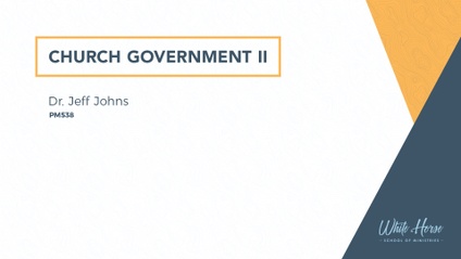 Product image for PM538 - Church Government II