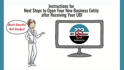 Product image for Instructions for Next Steps to Open Your New Business Entity after Receiving Your UBI