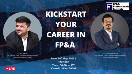 Product image for Kickstart Your Career in FP&A Workshop