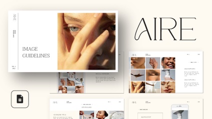 Product image for AIRE | Image Guidelines Template