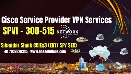 Product image for  SPVI: Service Provider VPN Implementation - Master Cisco CCNP SP