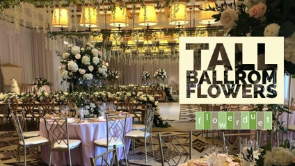 Product image for Flower Arranging Fridays: Tall Ballroom Flowers
