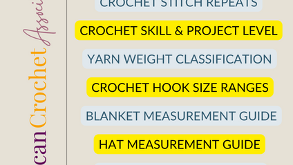 Product image for 10 Crucial Crochet Cheat Sheets