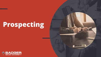 Product image for Prospecting