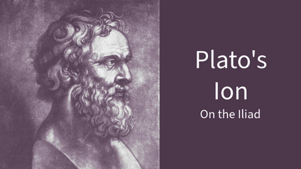 Product image for Plato's Ion: On the Iliad