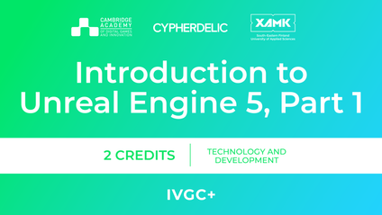 Product image for M7 | Introduction to Unreal Engine 5, Part 1