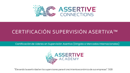 Product image for Certificación Supervisión Asertiva (Mercados Internacionales)