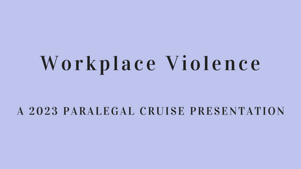 Product image for Workplace Violence