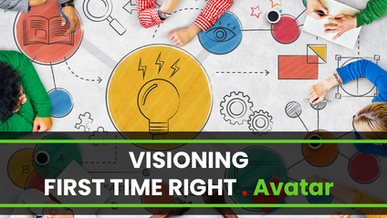 Product image for Visioning First Time Right . Avatar