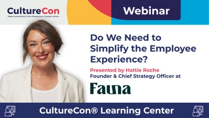 Product image for Webinar: Do We Need to Simplify the Employee Experience? 