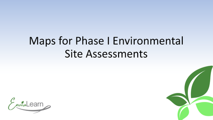 Product image for Maps for Phase I Environmental Site Assessments