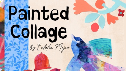 Product image for Painted Collage Elements and Papers