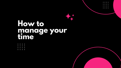 Product image for How to manage your time as a self-employed person