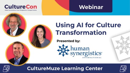 Product image for Webinar: Using AI for Culture Transformation