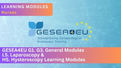 Product image for GESEA4EU G1 | G3 | L5 | H5. Laparoscopy and Hysteroscopy for Nurses*
