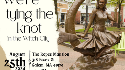 Product image for Tying The Knot Wedding Invitation Template