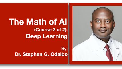Product image for The Math of AI (Course 2): Deep Learning