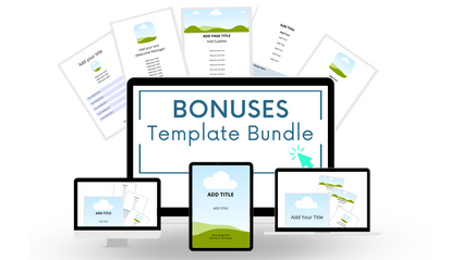 Product image for Bonuses Template Bundle