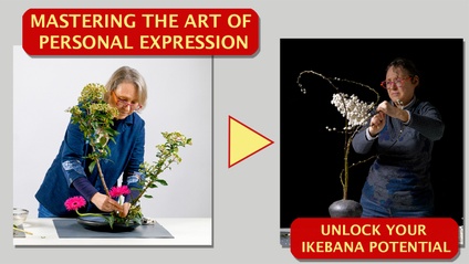 Product image for Mastering the Art of Personal Expression in Ikebana