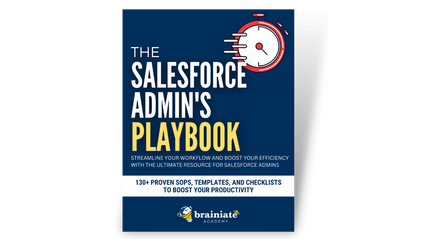 Product image for Salesforce Admin's Playbook