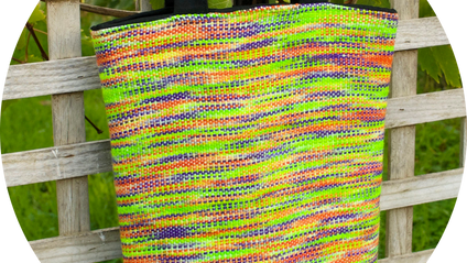 Product image for Tote bag on a rigid heddle loom