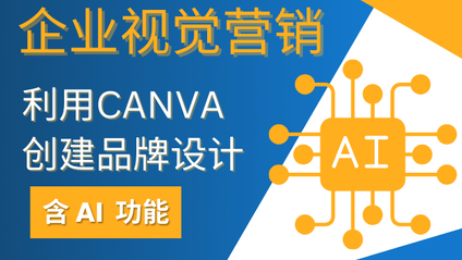 Product image for 企业视觉营销：利用Canva创建品牌设计