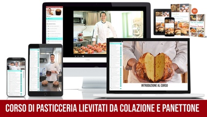 Product image for 💻🥐MINI CORSO LIEVITATI DA COLAZIONE E PANETTONE +9 VIDEO LEZIONI + Libri 2x1 LIEVITATI + Accesso 60 giorni