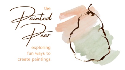 Product image for The Painted Pear — exploring fun ways to create paintings