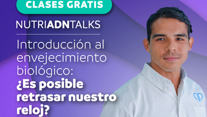 Product image for Master Class Introducción al envejecimiento biológico ¿Es posible retardar nuestro reloj biológico?
