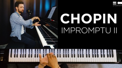 Product image for F. Chopin - Impromptu No. 2 op. 36 | An in-Depth Piano Lesson